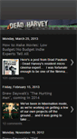 Mobile Screenshot of deadharvey.blogspot.com