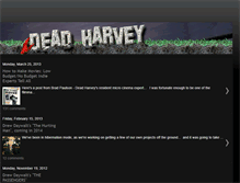 Tablet Screenshot of deadharvey.blogspot.com