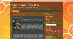 Desktop Screenshot of criticapositivadecine.blogspot.com