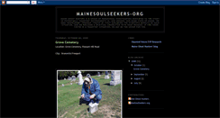 Desktop Screenshot of mainesoulseekers-org.blogspot.com