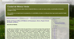 Desktop Screenshot of mexico-verde.blogspot.com