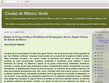 Tablet Screenshot of mexico-verde.blogspot.com