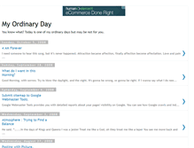 Tablet Screenshot of just-ordinaryday.blogspot.com