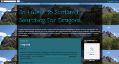 Desktop Screenshot of dragonsinscotland.blogspot.com