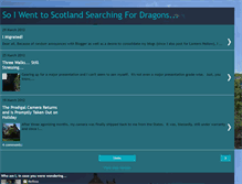 Tablet Screenshot of dragonsinscotland.blogspot.com