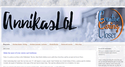 Desktop Screenshot of annikaslol.blogspot.com