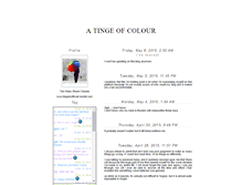Tablet Screenshot of a-tingeofcolour.blogspot.com