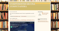 Desktop Screenshot of blogcomponentespc.blogspot.com