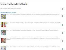 Tablet Screenshot of les-serviettes-de-nathalie.blogspot.com