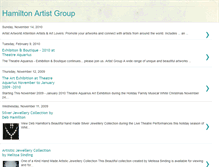 Tablet Screenshot of hamiltonartistgroup.blogspot.com