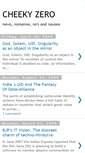 Mobile Screenshot of cheekyzero2.blogspot.com