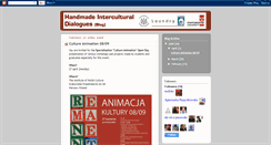 Desktop Screenshot of handmadeinterculturaldialogues.blogspot.com