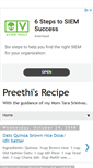 Mobile Screenshot of preethirecipe.blogspot.com