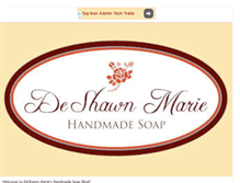 Tablet Screenshot of handcraftedsoap.blogspot.com