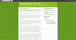 Desktop Screenshot of comingtogethertc.blogspot.com