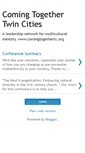 Mobile Screenshot of comingtogethertc.blogspot.com
