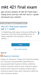 Mobile Screenshot of mkt-421-final-exam.blogspot.com