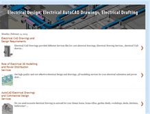 Tablet Screenshot of electricaldrawingsanddrafting.blogspot.com