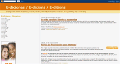 Desktop Screenshot of e-dicions.blogspot.com