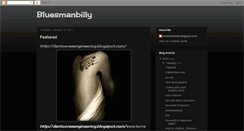 Desktop Screenshot of bluesmanbilly.blogspot.com