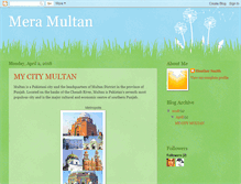 Tablet Screenshot of mera-multan.blogspot.com