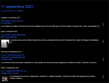 Tablet Screenshot of 11septembre2001.blogspot.com