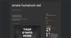 Desktop Screenshot of noumene.blogspot.com