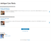 Tablet Screenshot of collectioncarparts.blogspot.com