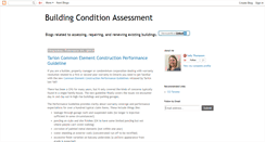 Desktop Screenshot of buildingconditionassessment.blogspot.com