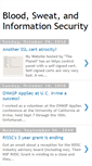 Mobile Screenshot of bloodsweatinfosec.blogspot.com
