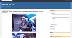 Desktop Screenshot of cultureforall.blogspot.com