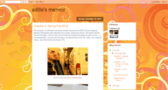 Desktop Screenshot of adillasubha.blogspot.com