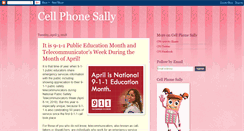 Desktop Screenshot of cellphonesally.blogspot.com