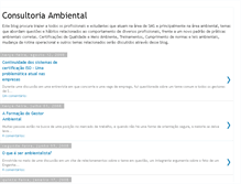 Tablet Screenshot of ambienteconsultoria.blogspot.com