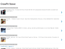 Tablet Screenshot of crossfitstowevt.blogspot.com