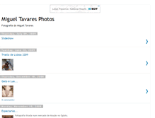 Tablet Screenshot of migueltavaresphotos.blogspot.com