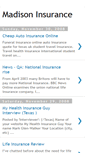 Mobile Screenshot of madisoninsurance.blogspot.com