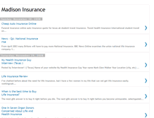 Tablet Screenshot of madisoninsurance.blogspot.com