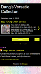 Mobile Screenshot of dangsversatilecollection.blogspot.com