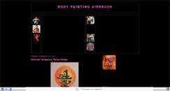 Desktop Screenshot of body-paintingairbrush.blogspot.com