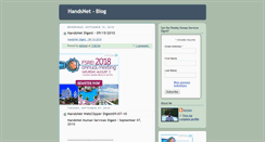 Desktop Screenshot of handsnet-blog.blogspot.com