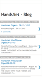 Mobile Screenshot of handsnet-blog.blogspot.com