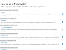 Tablet Screenshot of howtobeatrickcyclist.blogspot.com