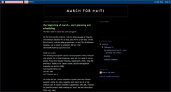 Desktop Screenshot of marchforhaitiseattle.blogspot.com