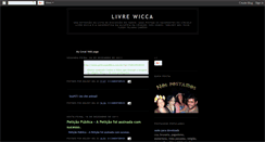 Desktop Screenshot of livrewicca.blogspot.com