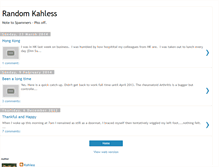Tablet Screenshot of kahlessnoise.blogspot.com