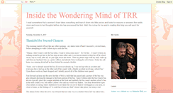 Desktop Screenshot of insidethewonderingmind.blogspot.com