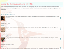 Tablet Screenshot of insidethewonderingmind.blogspot.com