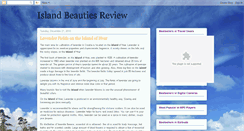 Desktop Screenshot of island-beauties-review.blogspot.com