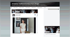 Desktop Screenshot of kandyan-saree.blogspot.com